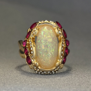 Anello Decorativo Colorato dal Design Creativo, Regolabile, per Donne - Product Image 3