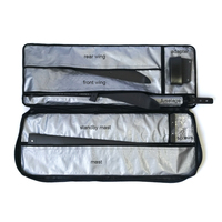 Top 600D Tas Hidrofoil Kain Pelindung Hidrofoil Selancar Penutup Kualitas Tinggi Foil Mudah Dibawa untuk Papan Selancar SUP Windsurf Hidrofoil