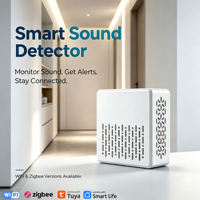 Capteur de surveillance de bruit intelligent Zigbee/WiFi pour la maison, détecteur de bruit anormal avec alarme à distance, automatisation de la maison intelligente