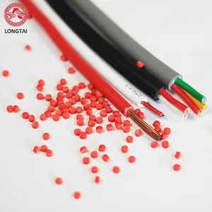 105 Insulated plastic granules pellets pvc compound for cables