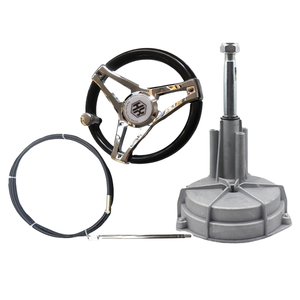 Sistema de Dirección Mecánico Marino Universal <span class=keywords><strong>JUVI</strong></span> para Motores Fuera de Borda Yamaha, Honda, Suzuki, Mercury, Kit de Dirección para Yates y Embarcaciones - Product Image 1