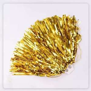 <span class=keywords><strong>Pompones</strong></span> Metálicos Coloridos de Arcoíris con Mango de Plástico de 100g a <span class=keywords><strong>Precio</strong></span> Económico, para Animadoras - Product Image 3