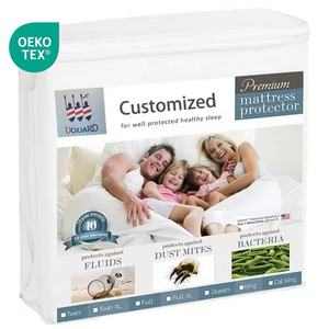 Protector de Colchón Impermeable Personalizado, Transpirable, Silencioso, Ajustable y con Bolsillos Profundos - Product Image 1