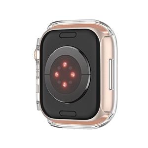 Housse de Protection complète antichoc pour <span class=keywords><strong>Apple</strong></span> <span class=keywords><strong>Watch</strong></span> série 8 <span class=keywords><strong>7</strong></span> 41mm 45mm <span class=keywords><strong>coque</strong></span> PC + étui de Protection en verre trempé - Product Image 3