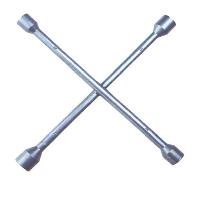 Alat Perbaikan Mobil Universal Cross Rim Wrench 4-Way Lug Ban Spanner Cross Wheel Wrench Cross Socket Wrench
