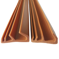 Bande d'étanchéité en caoutchouc élastomère flexible TPE, profil d'étanchéité extrudé haute élasticité, service de découpe écologique