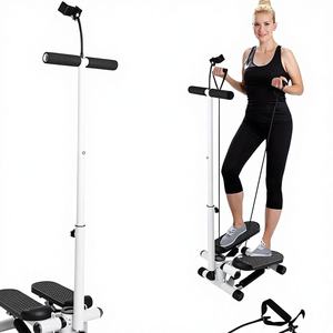 Steppeur silencieux pour la maison et la salle de sport, entraîneur amincissant pour les jambes, perte de poids, remodelage corporel, lifting des fesses, avec accoudoirs - Product Image 1