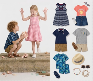 Conjuntos Completos de Verano Ligeros para Niños, Top de Manga Corta y Pantalones Cortos, 2 Piezas, Niños y Niñas, Envío de Colores Aleatorios - Product Image 1