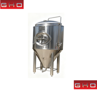 CE 3000L Fermenteur Industriel Commercial Grande Capacité avec Trappe Latérale pour la Fermentation de la Bière