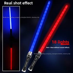 Épée <span class=keywords><strong>laser</strong></span> lumineuse télescopique en plastique modèle Clear Sea 555, jouet pour enfants, décorations de fête en plein air, vente chaude 1 - Product Image 6