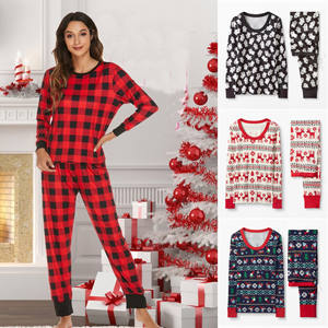 Pijamas Familiares de Navidad con Nuevo Diseño 2022, Conjunto de 2 Piezas para Niños - Product Image 1