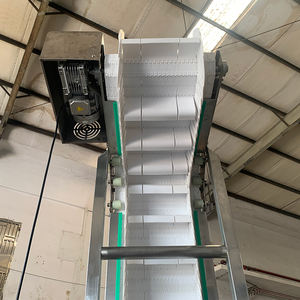 Özelleştirilmiş 304 paslanmaz çelik PU kemer eğimli konveyör gıda Motor şanzıman üretim tesisi içecek endüstrisi gıda - Product Image 4