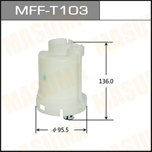 Filtro de combustible de motor de calidad MASUMA, construido para ciclos de mantenimiento 23300-21010 para DAIHATSU para <span class=keywords><strong>ALTIS</strong></span> - Product Image 2