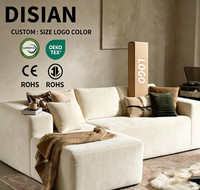 Disian Bestseller Komprimiertes Sofa in L-Form Multifunktionales Wohnzimmer-Apartment Modulares Schlafsofa