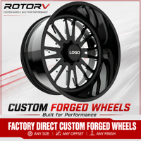 Jantes en alliage forgé personnalisées JTX BALLISTIC 15-26 pouces 8x165.1 pour Ram 2500 3500 Hummer H2 Pick-up robuste tout-terrain 4x4
