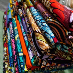 Tissus africains imprimés <span class=keywords><strong>en</strong></span> cire véritable de haute qualité, Pagnes hollandais, Robe <span class=keywords><strong>africaine</strong></span>, 100% Polyester, 6 yards, <span class=keywords><strong>Pagne</strong></span> Ankara - Product Image 6