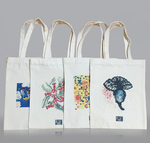 Sac promotionnel en toile cirée bicolore polyester et coton, taille personnalisable - Product Image 6