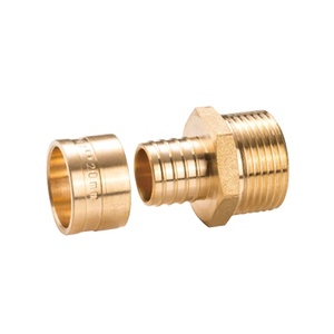 Conexiones Deslizantes HTL de Latón 16x1/2" 16x16 16x25x16 en Forma de T, Reductor y Codo para Tuberías PEX y PE-RT <span class=keywords><strong>HELERO</strong></span> HT 200-1601 - Product Image 6