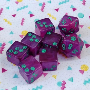 Dados de casino de 6 caras, dados de Pata de Gato de colores surtidos, 16mm para Tenzi, <span class=keywords><strong>Farkle</strong></span>, Yahtzee, Bunco o enseñanza de matemáticas - Product Image 6