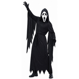 Disfraz Clásico de <span class=keywords><strong>Ghostface</strong></span> para Niños, Unisex, para Halloween, Película de Terror, Túnica Negra con Capucha y Máscara, para Fiestas de Carnaval - Product Image 3