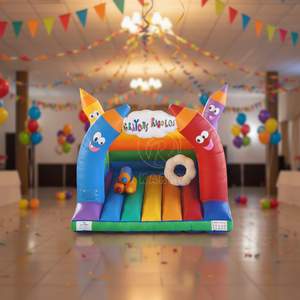 Château gonflable combiné personnalisable certifié CE pour événements commerciaux, idéal pour la <span class=keywords><strong>location</strong></span> - Product Image 3