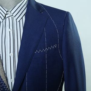 Trajes de Hombre de Diseño Especial, Chaquetas de Traje a la Moda, Nuevo Estilo, Lana, Trajes Completos con Forro de Lona - Product Image 4