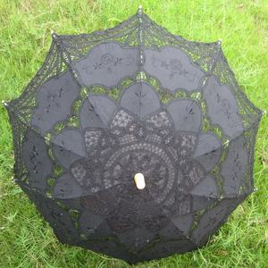 Самый популярный свадебный кружевной хлопковый Зонтик для свадьбы - Product Image 4