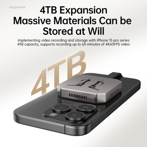 Hợp kim nhôm Loại-C M.2 2230 2242 SSD bao vây từ trường hợp 10gbps 4TB SSD <span class=keywords><strong>b</strong></span>ên ngoài - Product Image 6