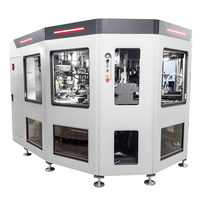 Nouvelle machine d'impression rotative entièrement automatique pour l'impression sur tubes, avec traitement à la flamme et polymérisation UV LED, positionnement CCD