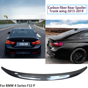 สปอยเลอร์หลังคาร์บอนไฟเบอร์ทรง P สำหรับรถยนต์ BMW ซีรีส์ 4 F32 คูเป้ ปี 2013-2019 - Product Image 2