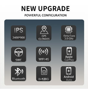 Reproductor Multimedia de navegación GPS con pantalla de Radio Android de 12,8 pulgadas de aleación de aluminio ultrafino para Mercedes a CLA <span class=keywords><strong>GLA</strong></span> W176 C117 X156 - Product Image 5