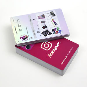 Carta <span class=keywords><strong>NFC</strong></span> Personalizzata per Recensioni Social Media Instagram 13.56Mhz - Product Image 2