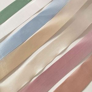 Ruban gros-grain écologique de 2,5 cm de large, ruban en polyester de haute qualité, tissé en soie, décorations de Noël, emballage cadeau, classique - Product Image 4