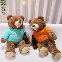 Peluche Ours Teddy Baby Belle avec pull, jouet en peluche, poupée, coussin à câliner