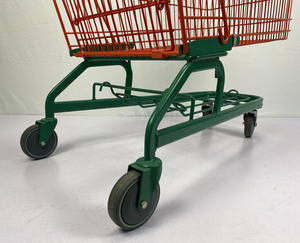 Carrelli della spesa del supermercato con le ruote del supermercato del carrello del supermercato del mercato della Germania 210L - Product Image 5