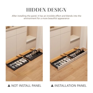 Modern High Quality Rebounding Open Storage <b>Shoe</b> Rack Steel Extendable Bedroom Furniture for Home Use for Bedroom Living Room - Product Image 4