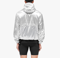 Chaquetas Cortavientos con Capucha, Resistentes a las Arrugas, Ligeras, con Corte Láser, Certificadas, Impermeables, para Correr al Aire Libre
