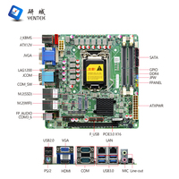 Placa Base Industrial Mini Itx OEM ODM Intel LGA1200 10.ª 11.ª Generación I3 I5 I7 I9 2 DDR4 SODIMM 2 LAN 6 RS232 485 COM