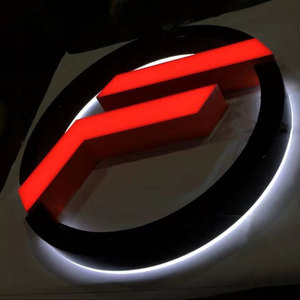 Insegna 3D per Attività Commerciali, Logo Illuminato per Edifici, Insegna LED Bifacciale per Negozi con Lettere Luminose a Canale - Product Image 4