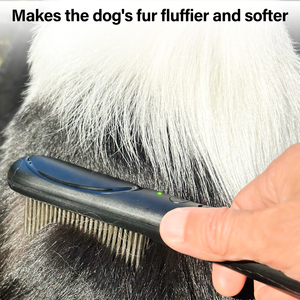 Strumento per animali domestici spazzola elettrica per cani strumento per toelettatura denti pettine per pidocchi pettine per cani e gatti - Product Image 6