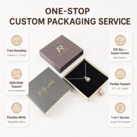 Nouvelle Annonce Produit Personnalisé Boîte à Bijoux Miniature en Papier Kraft Écologique pour Colliers Femme – Vente en Gros