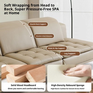 2026 New Cream Style Fabric <b>Sofa</b> <b>Modern</b> Minimalist Nordic Couch for Small Living Room Apartment - Product Image 3