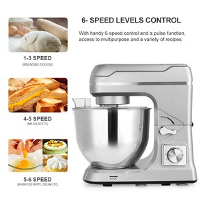 Batidora Planetaria Eléctrica <span class=keywords><strong>de</strong></span> Cocina <span class=keywords><strong>de</strong></span> 5L Personalizada para <span class=keywords><strong>Masa</strong></span>, Alimentos y Pasteles - Product Image 3