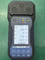 Détecteur de gaz portable DJ-Figaro 4-en-1 (CH4/CO/H2S/O2) avec enregistrement des données, triple alarme, écran LCD numérique, IP65, OEM&ODM