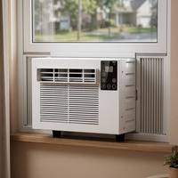 Climatiseur de fenêtre compact 5000 BTU, norme européenne, économe en énergie, portable, idéal pour appartement et maison de location