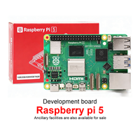 Kit de Desarrollo Original Raspberry Pi 5 Modelo B, GPU VideoCore VI de 800MHz, Frecuencia Principal de 2.4GHz, Programación de IA y Aprendizaje
