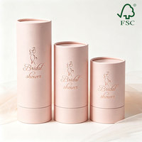 Tube en papier premium personnalisé avec insert, pour emballage cadeau de festival, mini-bouteille de vin, boisson, cylindre texturé gaufré ou débossé