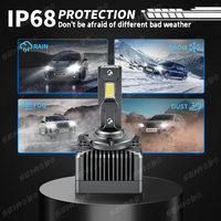 Phare LED de voiture automatique série D D1S D2S D2R D3S D4S D4R D5S D8S Xenon Lights White LED Universal 110W 6000K 22000LM Real Lumens