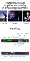 OBT-X5 Numérique Audio Réglage Processeur Pitch Shifter Grand Spectacle Audio Mélangeur Karaoké Effecteur Effets