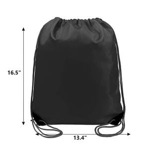 Hot Sale Waterproof New Plastic <b>Drawstring</b> Bag With Rope Customize Logo Wholesale Sports <b>Backpack</b> - Product Image 2